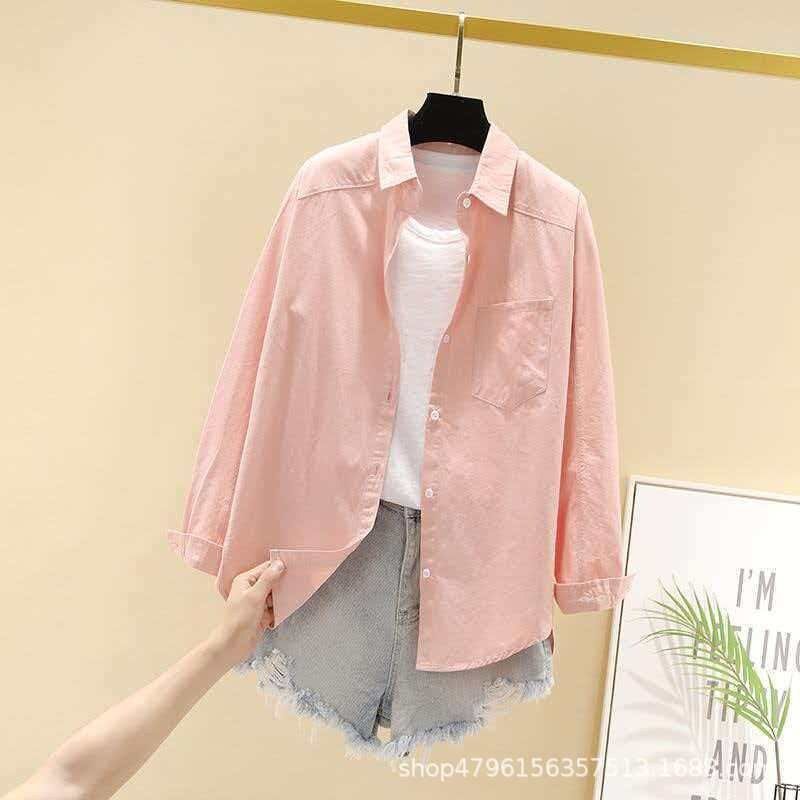 Korean Loose Long Sleeve Shirt